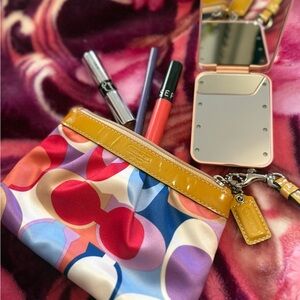 Coach Multicolor wristlet NEW!